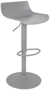 Krzesło barowe SNAP BAR hoker z regulacją wysokości szare