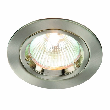 Podtynkowa lampa spot Cast 52330 Saxby metalowa srebrny